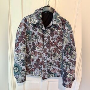 Zara Multicolor Floral Jacket